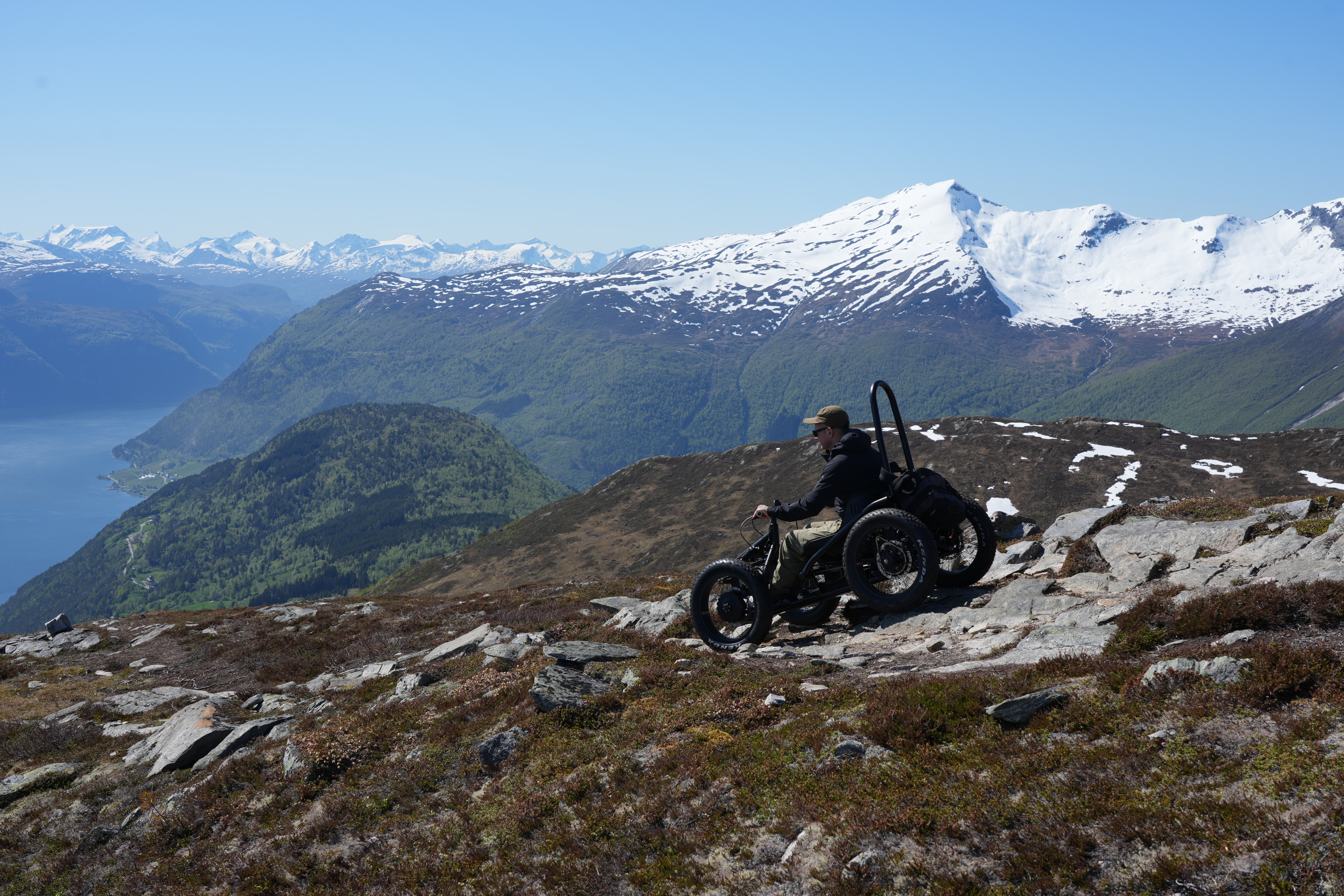 An Exoquad out in the terrain